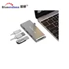 Wholesale blueendless ultra thin 4 Ports USB 3.0 Type C Hub Adapter with SD/TF Card Reader and hdim to vga convertor