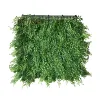 Artificial Mixed Vine and Fern Mat UV Stable Faux Outdoor Boxwood Hedge Mat for Decorative Spaces, Office Buildings