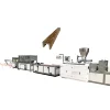 SJSZ-51/105 WPC profile extruder machine PVC wood composite floor making machine