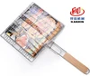 low price for sale stainless steel barbecue bbq grill wire mesh net / Fish grill basket / BBQ Fish net
