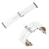 Pure White Plain leather strap for Apple watch leather band Apple series 3 2 1