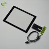 Factory customized 12.1 inch circular panel multi touch screen for coffee machine