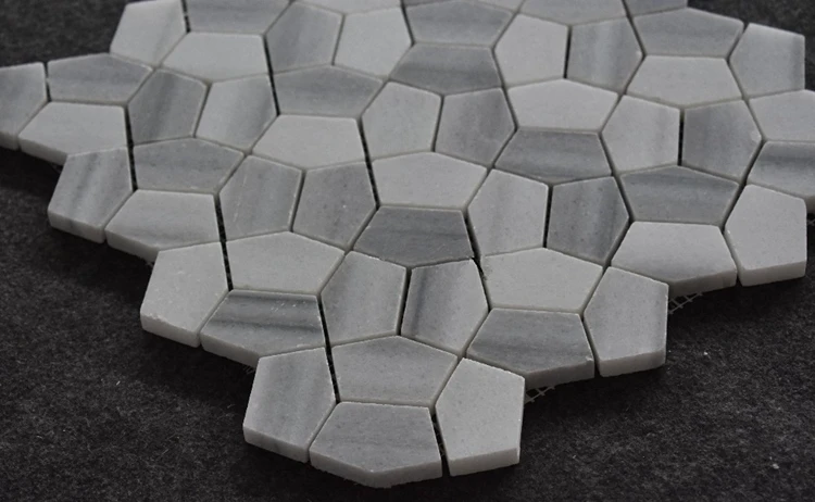 High Quality Marmara Equator White Marble  Hexagon Stone Mosaic Tilestone mosaic (2).jpg