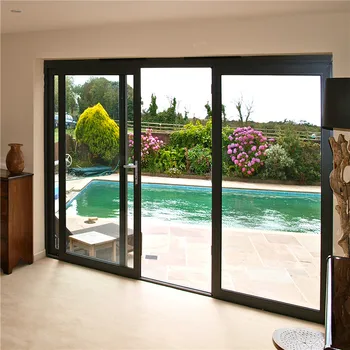 Transparent Plastic Sliding Door Large Sliding Glass Doors From China ...