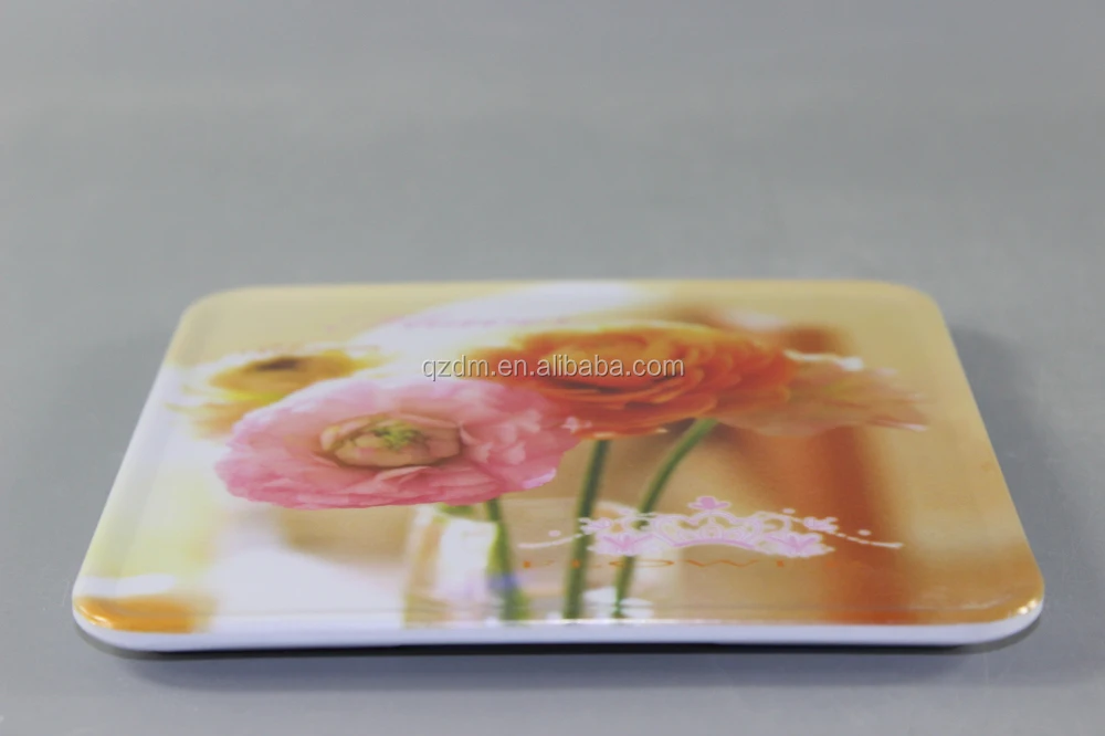 Square Melamine Dinning Table Mat For Family
