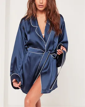 silk pajama robe