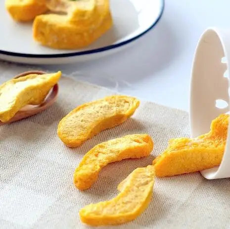 fat free crispy dry fruit chips snacks peach crisps healthy bulk