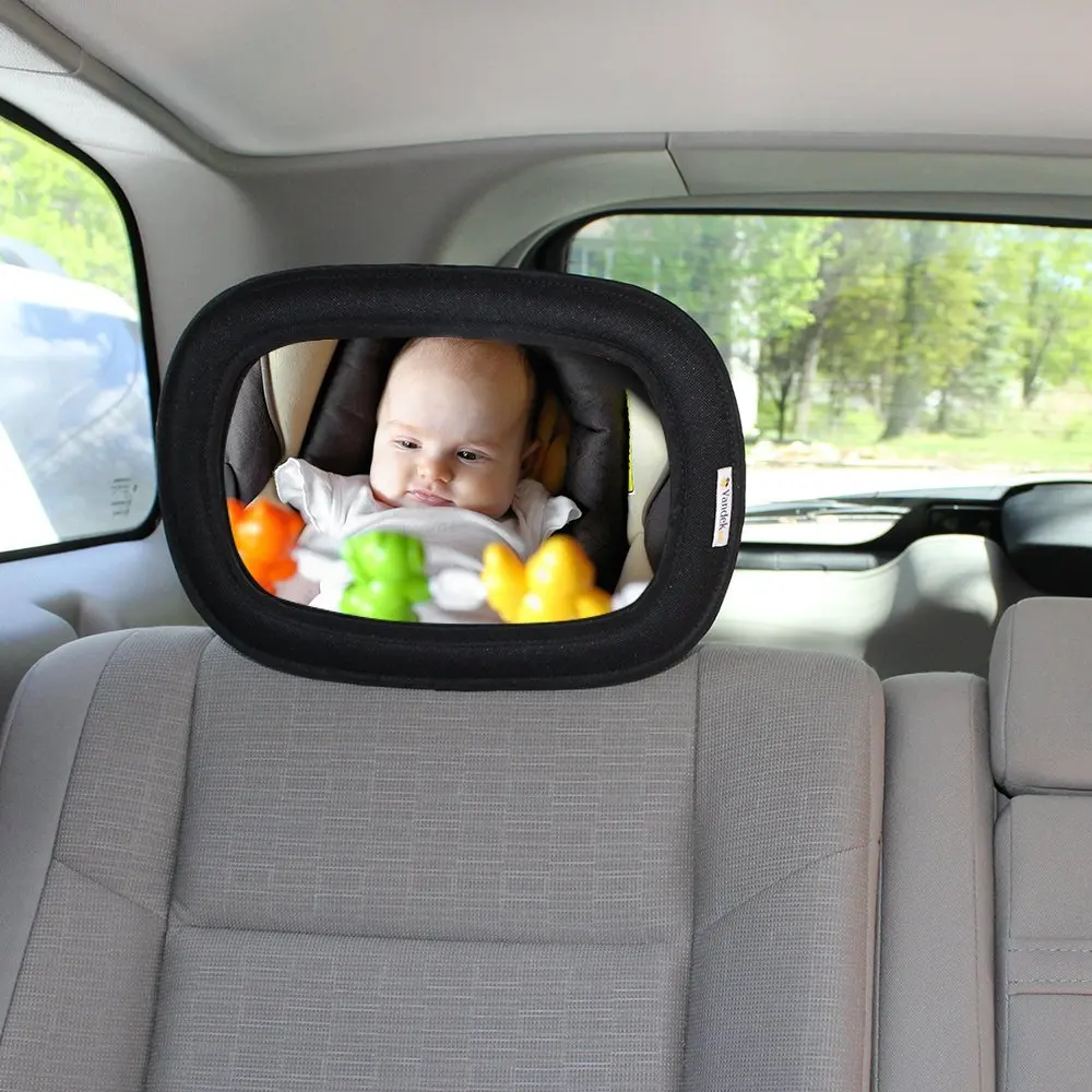 adjustable back seat baby safety mirror