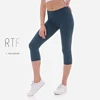 high quality legging plus size women ruffle capri yoga band pants