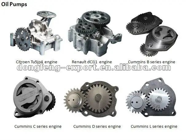 
OEM Oil Pumps for Cummins Citroen and Renault dCi11 engines 