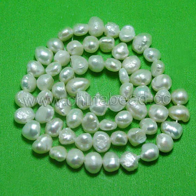 flat sided pearls