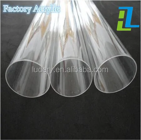 Clear Acrylic Perspex Tube 400mm 500mm 600mm lengths 75mm to 300mm Diameters