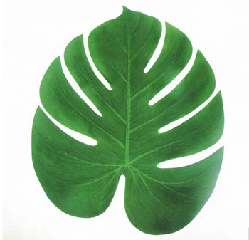 Hawaien Luau Fete Decoration Anniversaire Fete Decorations Fournitures Luau Hawaien Tropical Vert Plante Monstre Feuilles Buy Feuilles Tropicales Hawaiennes Feuilles De Plantes Tropicales Feuilles De Monstera Product On Alibaba Com