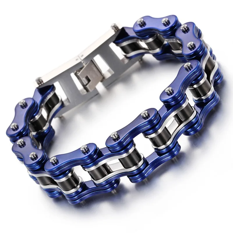 Xlb040 Dirt Bike Chain Bracelet Men Fashion Accessories Stainless Steel ...