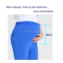 maternity clothes maternity pants Hold Up Abdomen soft maternity Leggings model clothes for pregnant women 9
