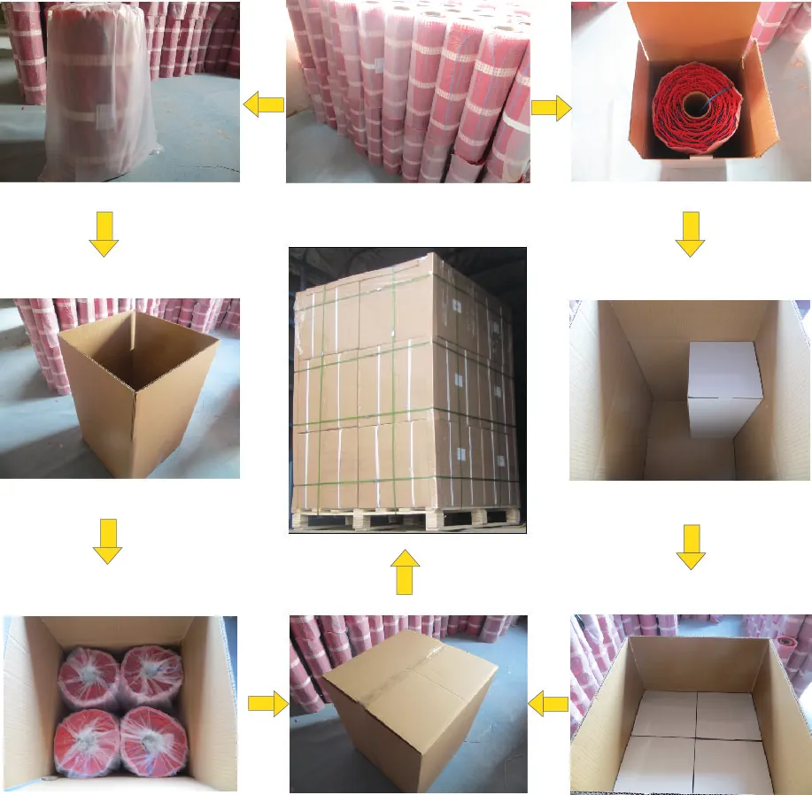 packaging of heating mat