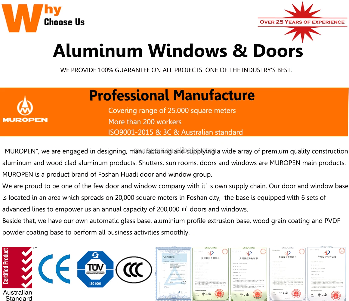 Malaysia glazed pane frame oem triple glazed guangdong manufacturers Aluminium alloy double leaf window