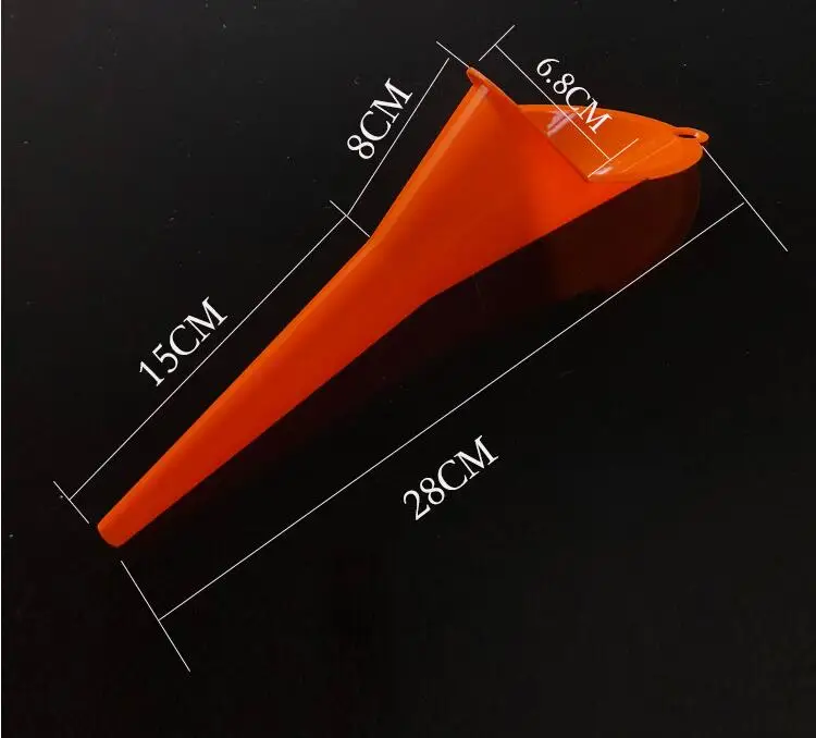 Plastic Oil Funnel Silicone Rubber Funnel With Filter Screen Pp Plastic