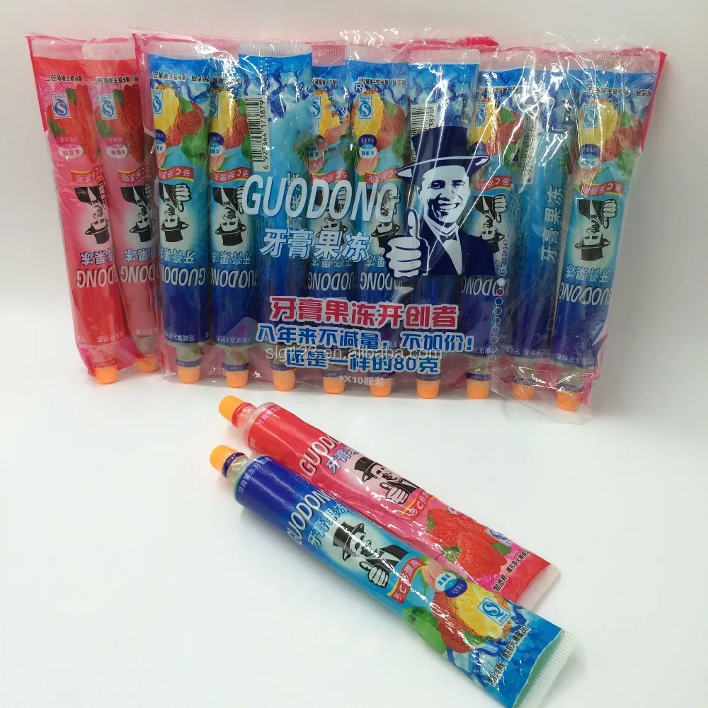 70g Sweet Fruity Toothpaste Jelly In Bag Buy Toothpaste Jelly In Bag