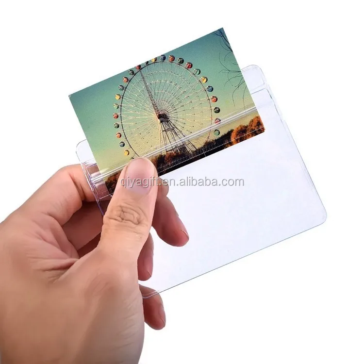 Promotional Personalized Clear Plastic Pvc Wholesale Credit Card