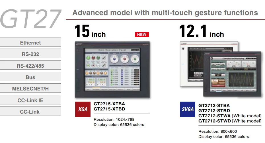 Human Machine Mitsubishi Touch Screen Hmi Gt2308-vtbd In Stock 