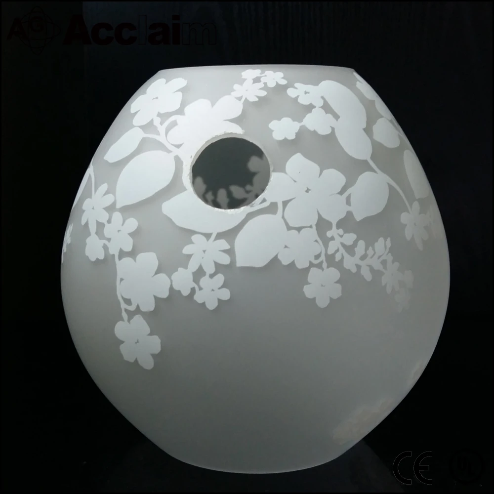 Moderne eenvoudige handgeblazen fancy ontwerp vaas glas ...