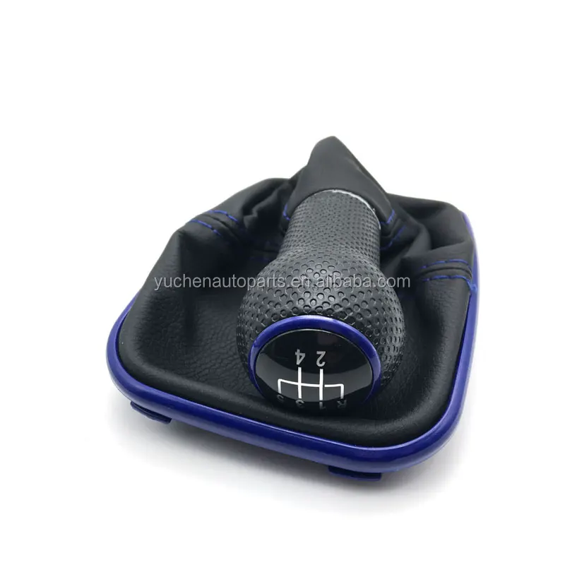 High Quality Cool Custom Car Shift Gear Knob Red Black Chrome For Vw