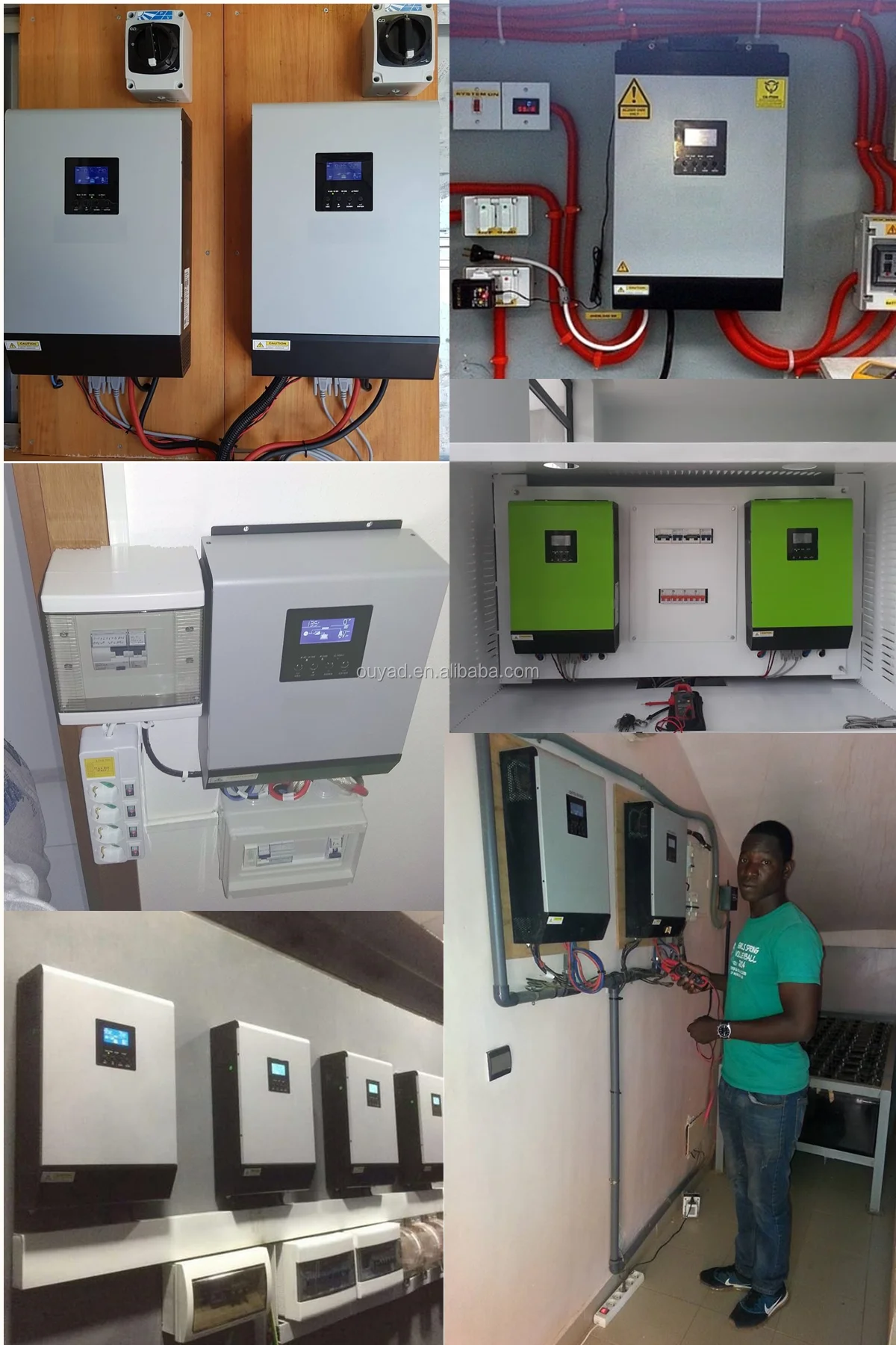 use for home solar system 5000w DC to AC off grid solar inverter battery option