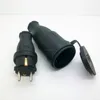 rubber masking plugs and sockets, Deutsch/German (schuko) type
