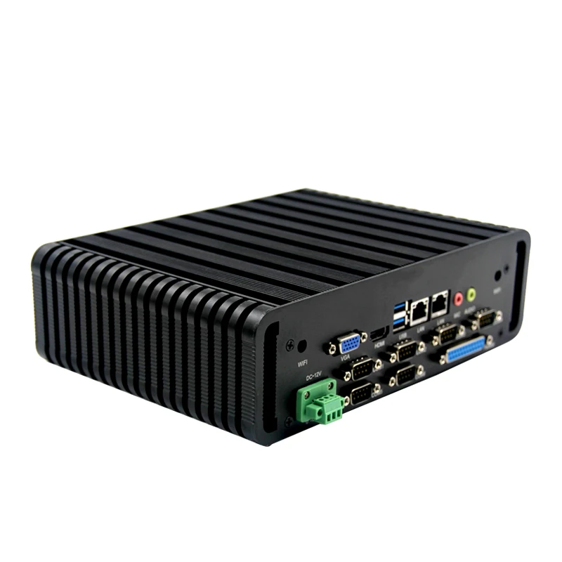 Factory Intel Barebone System Dual Core I3 I5 I7 Fanless 2 Gigabit
