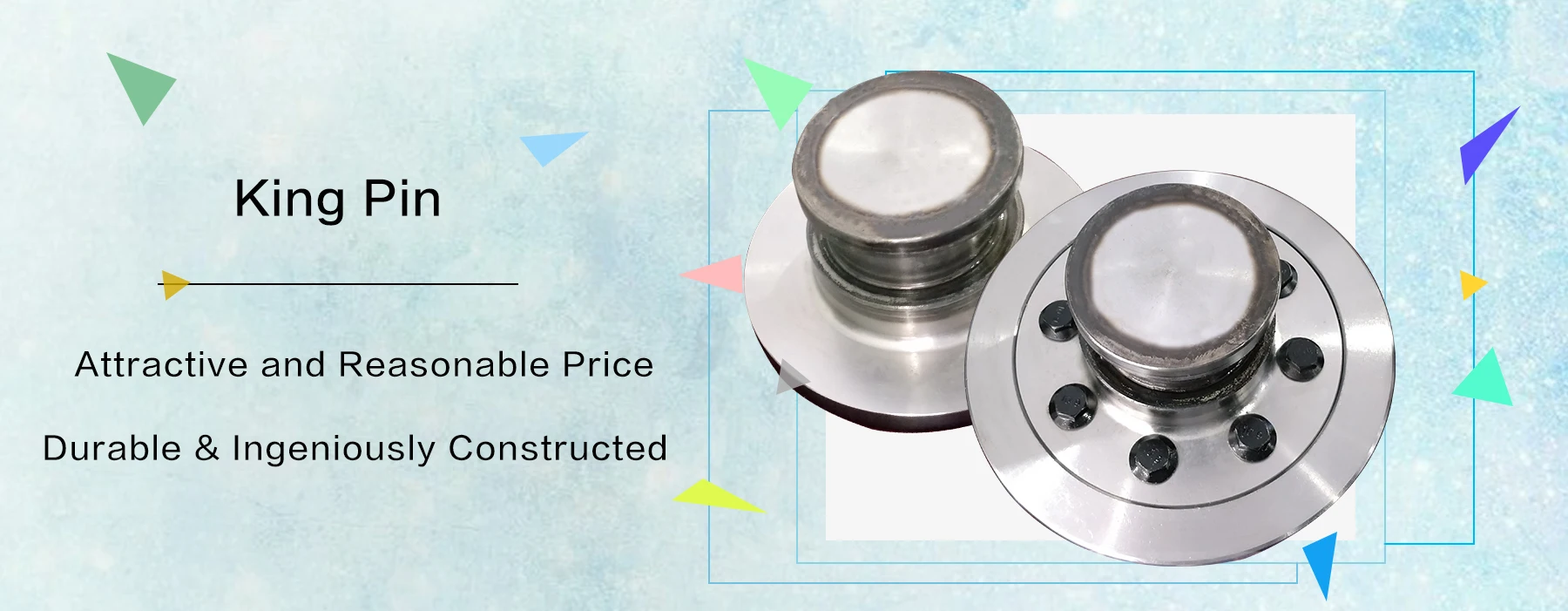 Hot Sale Jost King Pin 2 Inch With Plate Buy King Pin,King Pin With Plate,Jost King Pin 2