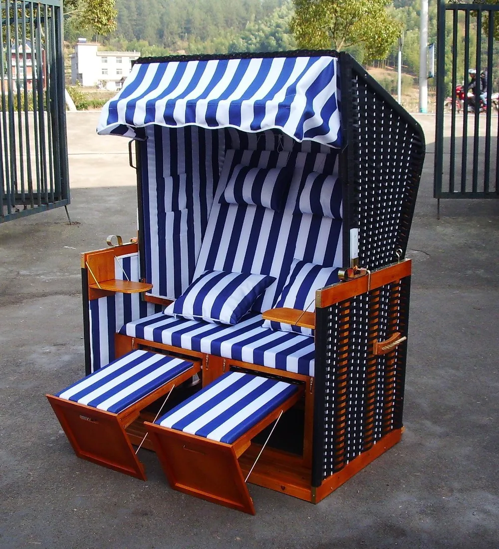 Folding Foldable Rattan Beach Chair/strandkorb - Buy Strandkorb,Beach ...
