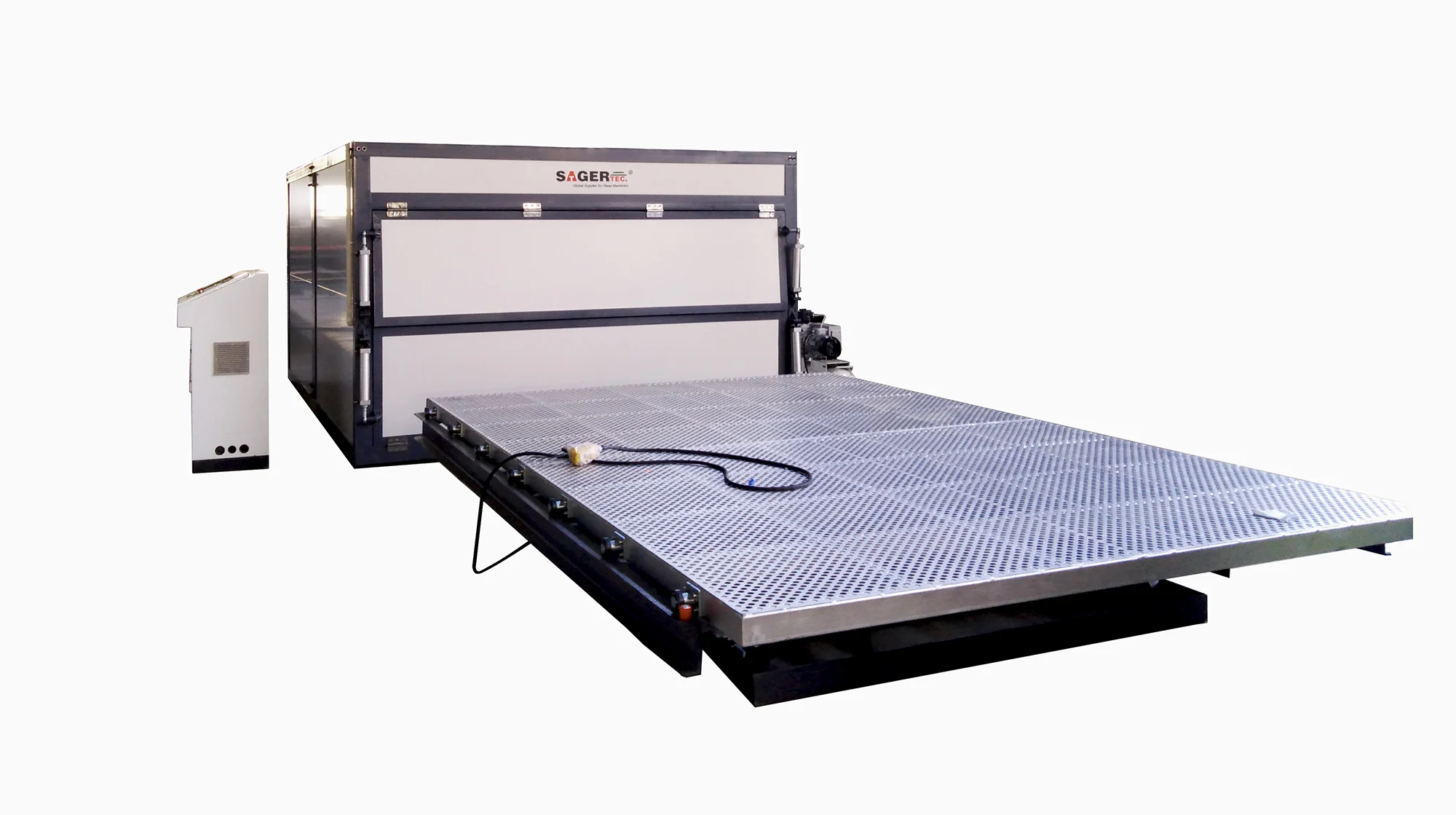 sagertec offer infrared heat laminated glass plate oven