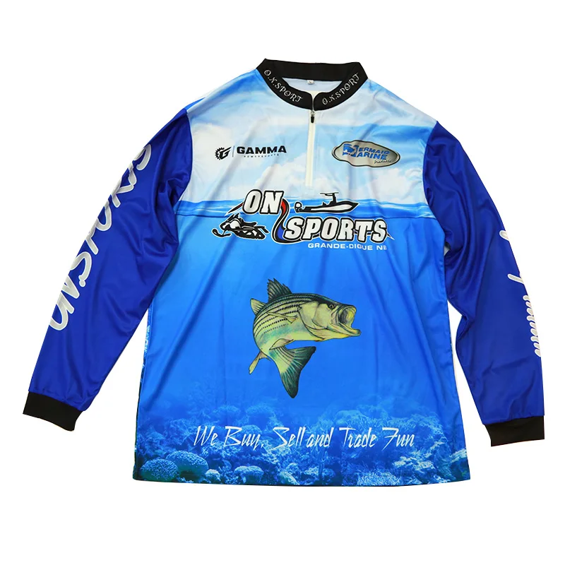 Custom Fishing Shirts Sublimated Design Your