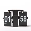Metal design flip clock fashion both desk and wall clock sport card flip clock
