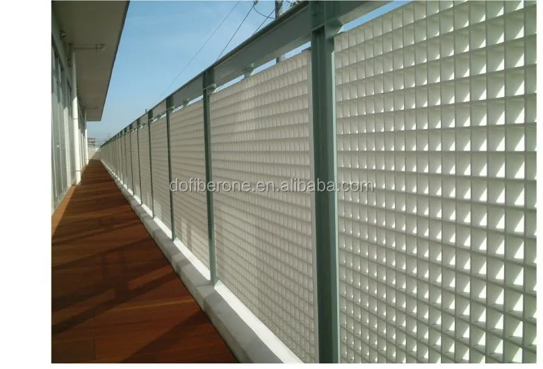 UV protection outdoor fiberglass fence, View fence fiberglass fence