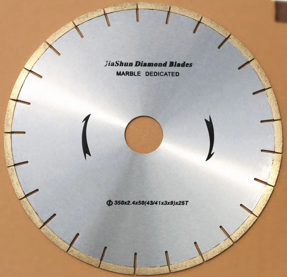 Diameter 350mm Marble Saw Blade Flat Piece Marble Saw Blade 350