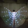 Bestdance Belly Dance Women LED Light Isis Wings Costume Egyptian Stick Parade Performance