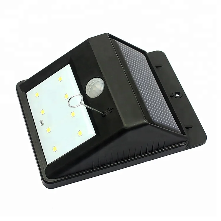 8 12 20 Led Pir Wireless Exterior Solar Security Wall Lights Lamp Outdoor Motion Sensor Light