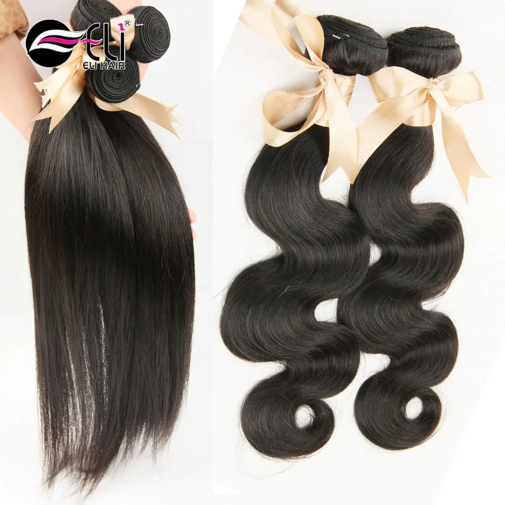 Eli 100 Human Hair Brazilian Human Hair Sew In Weave Low Price