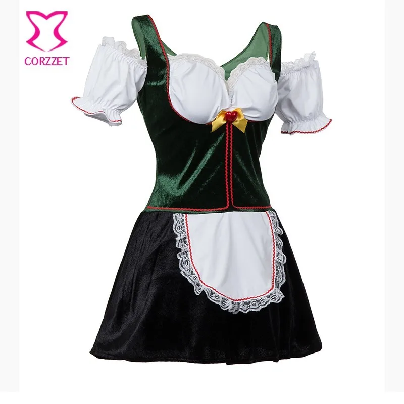 Costume da bavarese rosa per donna Costume da bavarese rosa per donna