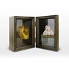 Original Wood Frame For Baby Handprint&Footprint 3D Casting Kit Photo Frame