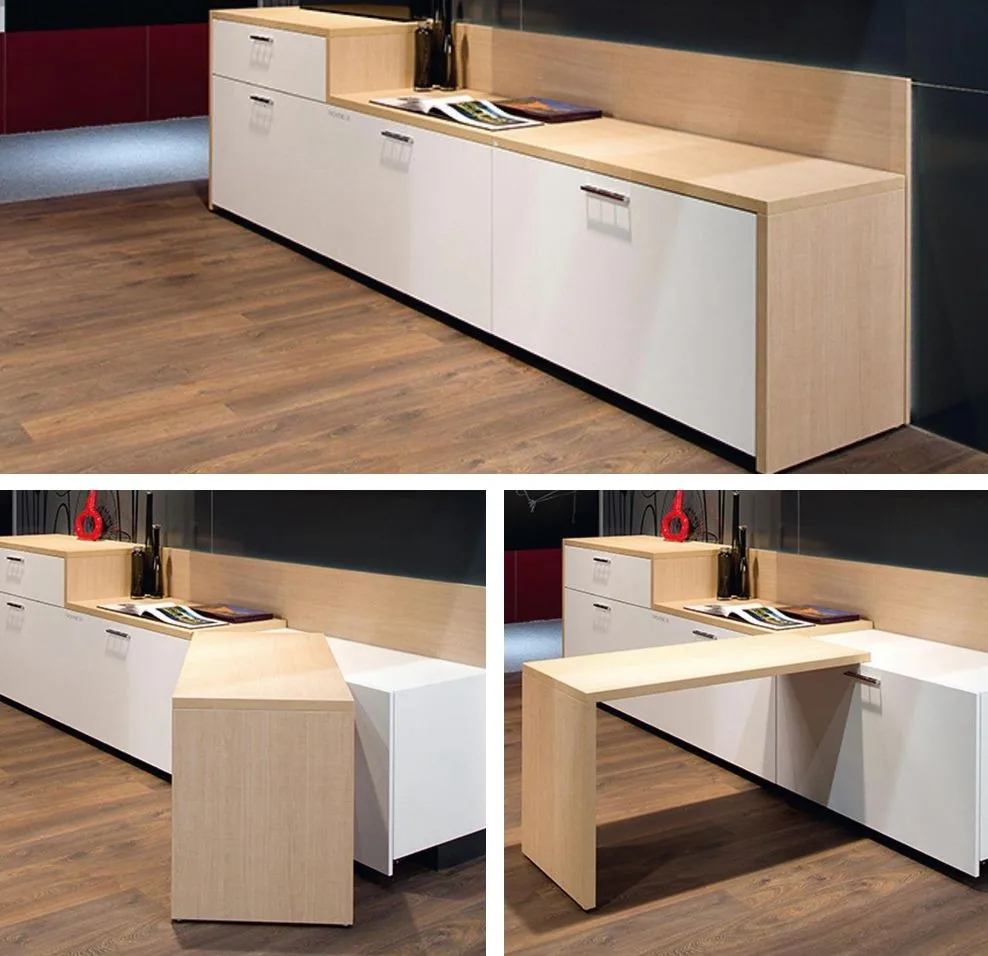 Convertible Furniture Creating And Adapting Premium Areas More Functional Table Top Sideboard