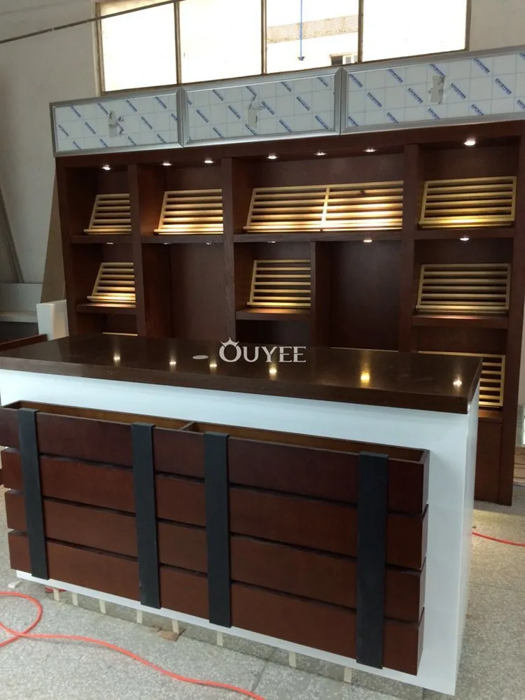 Cafe Interior Design Bar Table Display Coffee Shop Customized