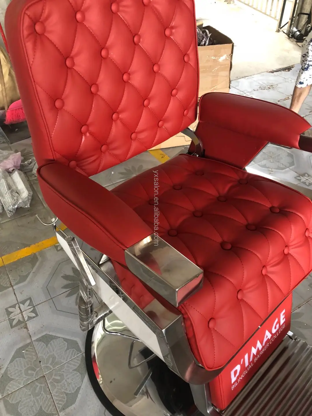 3 Years Warranty Heavy Duty Hydraulic Pump Recline Barber Chair With