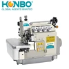 HB-5200T-05X5-56 high speed top and bottom feed flat bed direct price double needle overlock sewing machine