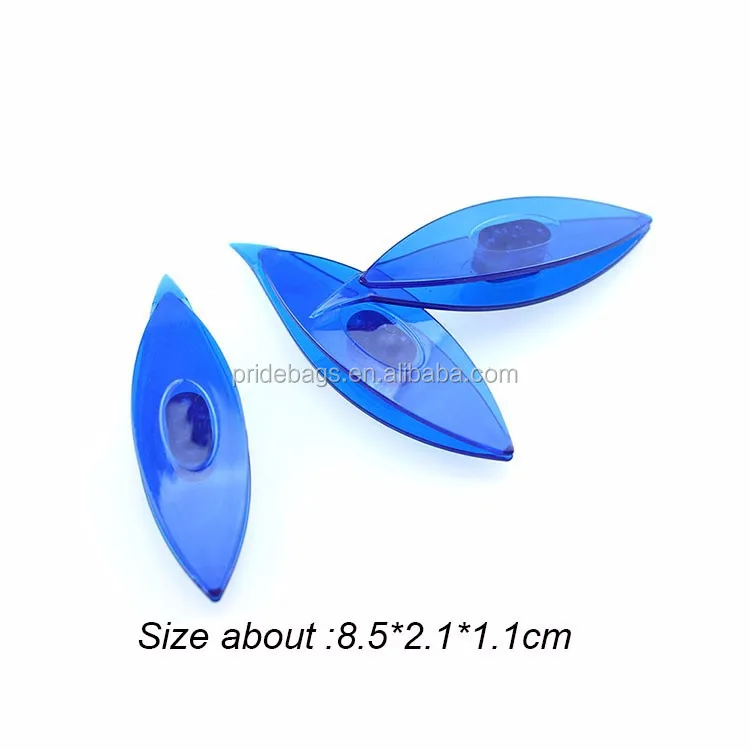 Set Of 3 Pcs Plastic Large Tatting Shuttle For Beads And Large Designs
