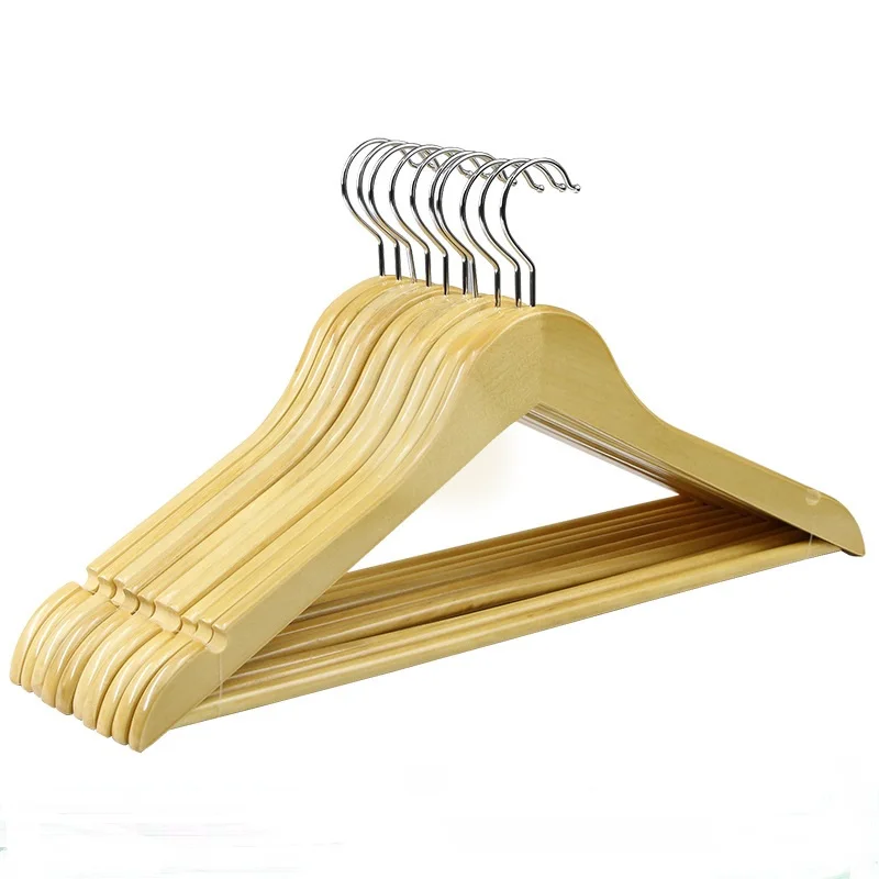 Wholesale Import Factory Manufacturer Wood Shirt Coat Jacket Hanger For