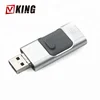 Rose Gold Metal Otg Usb Flash 2.0 Drive for IOS/Android/PC 32GB 64GB