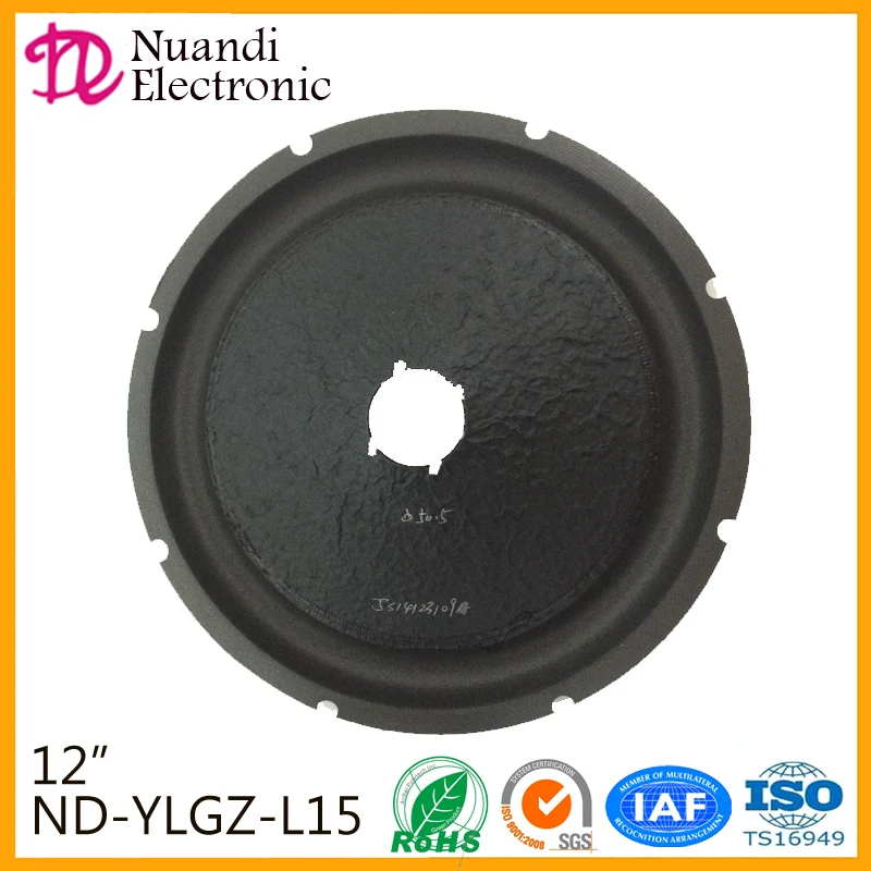 12 Inch Foam Edge Surround Speaker Car Paper Cone For Repair Parts